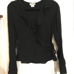 *SOLD* Michael Kors sheer wrap top